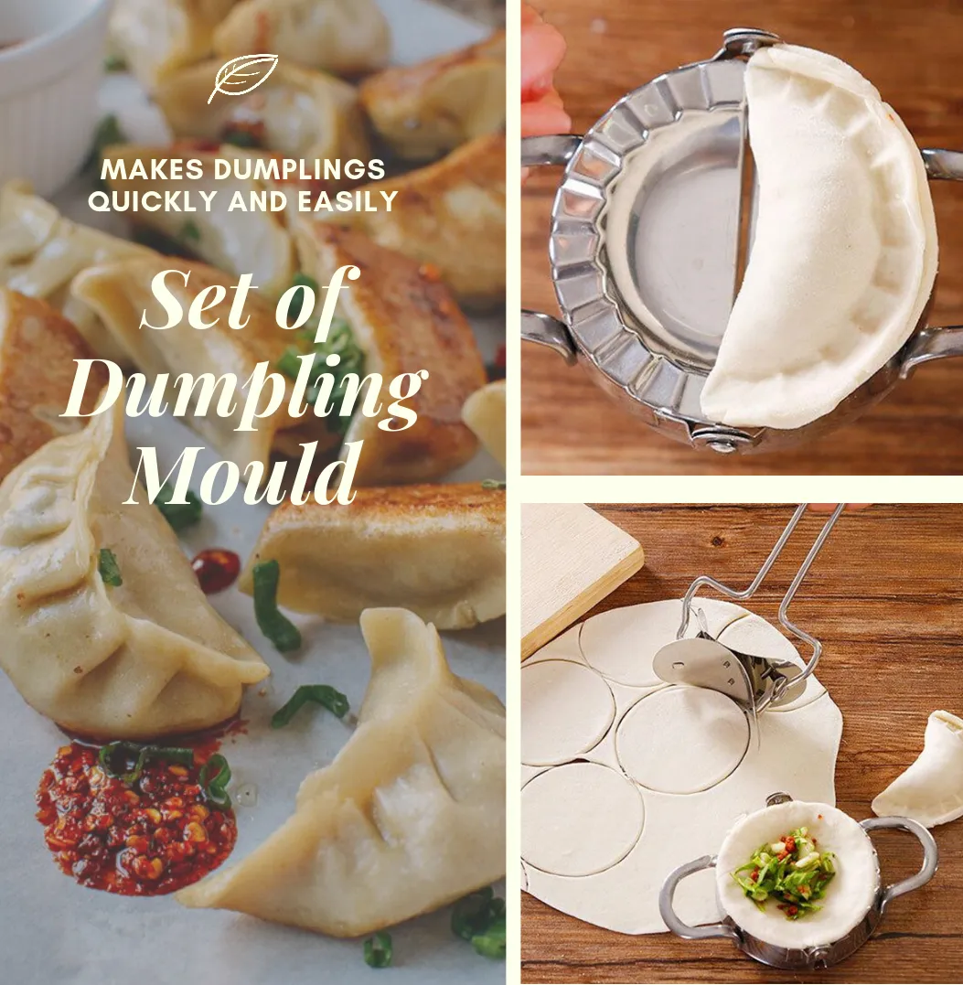 Perfect Press Dumpling Maker (2 pcs set)