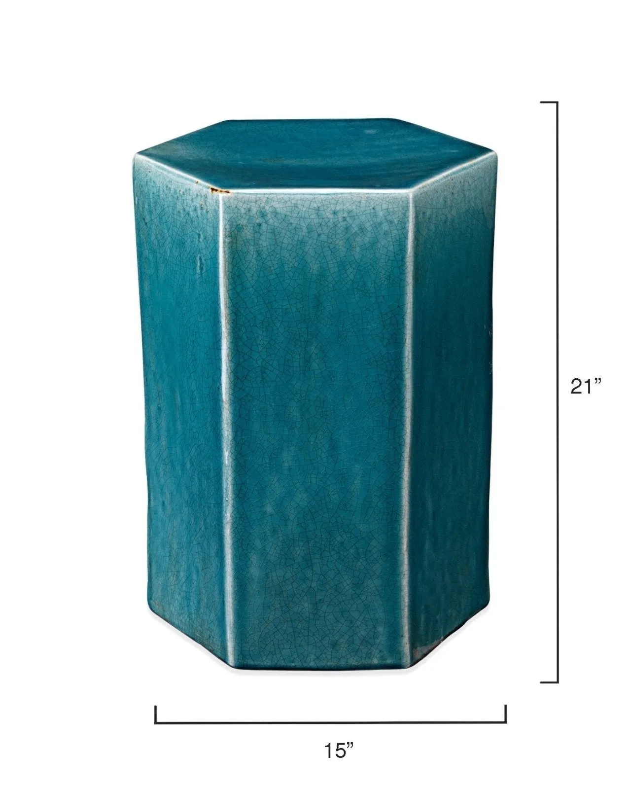 Porto Side Table Blue - Large