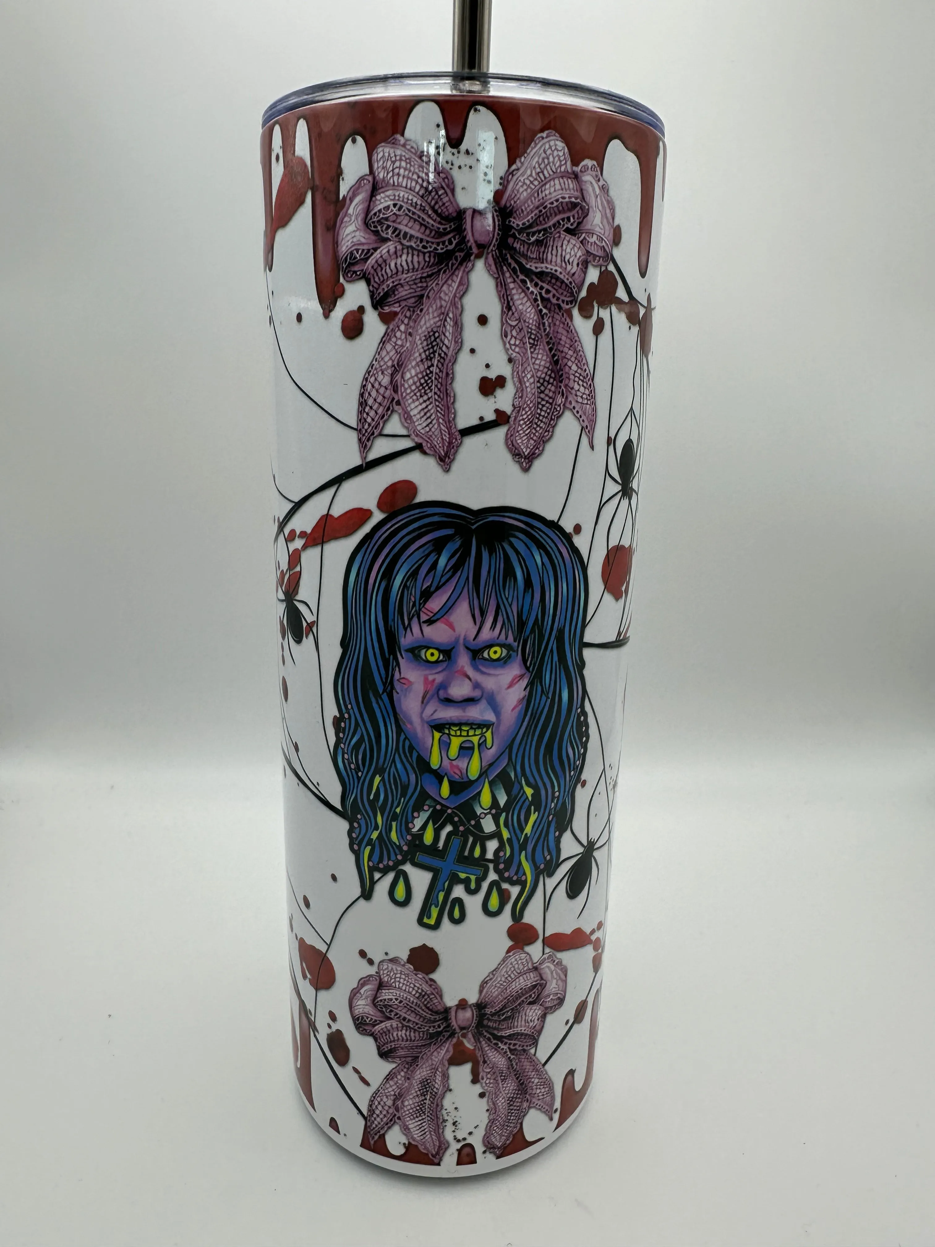 Possessed Girl 20oz Metal Tumbler