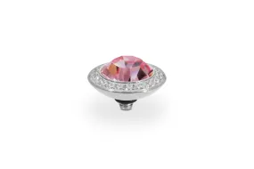 Qudo Stainless Steel Tondo Deluxe 13mm Top in Light Rose