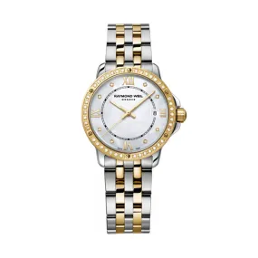 Raymond Weil Tango Ladies Two-Tone Diamond Watch 5391-SPS-00995