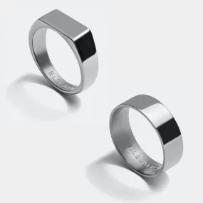 Ring Bundle Silver