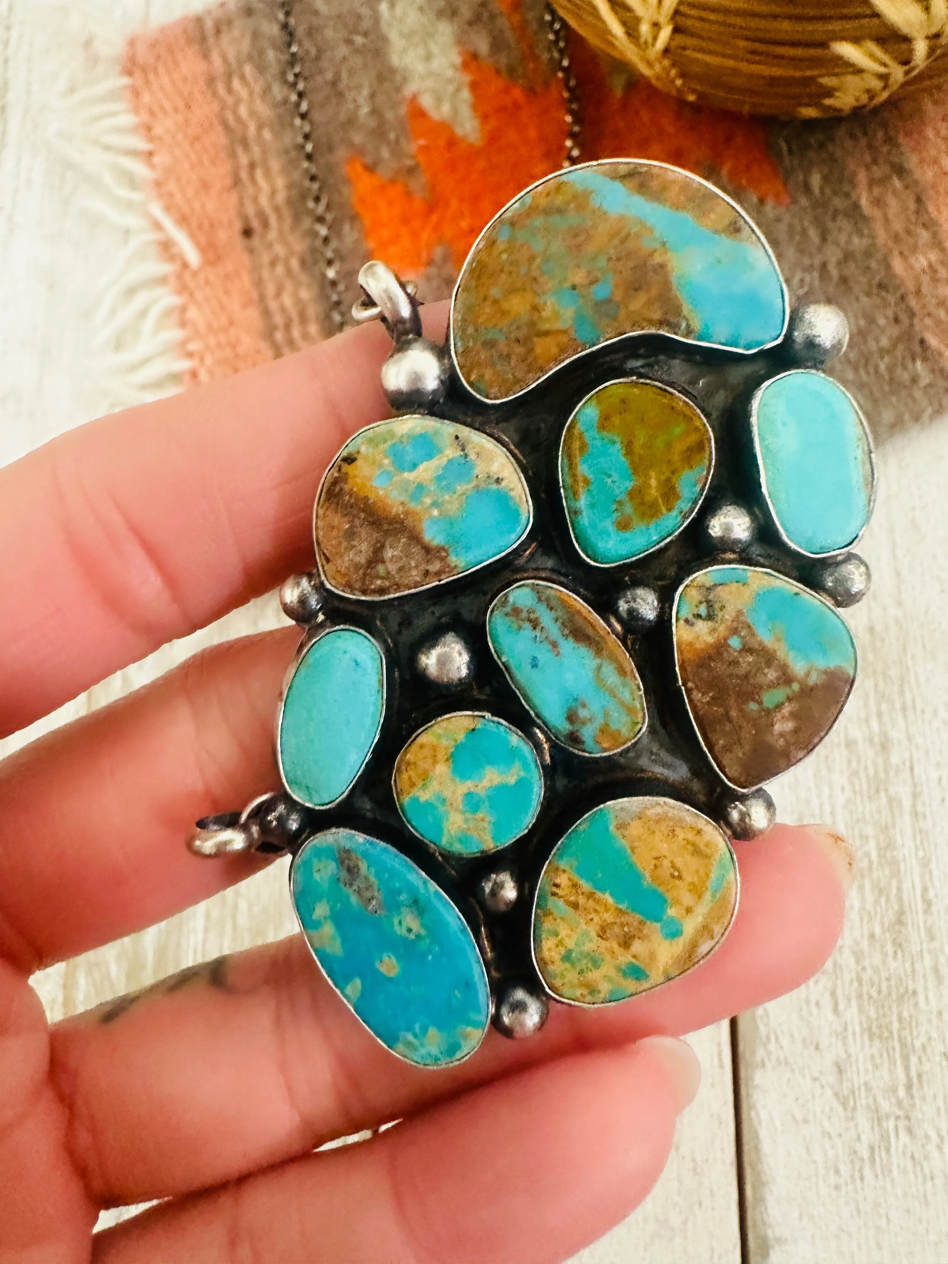 Royston Turquoise Statement Necklace