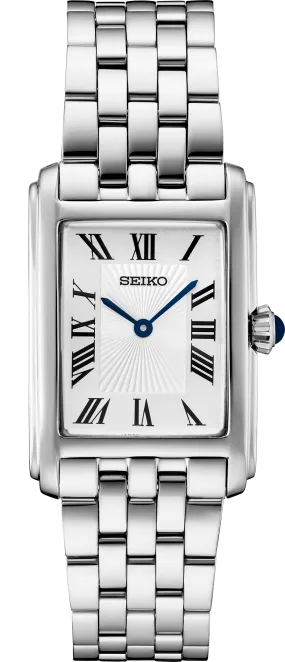 Seiko Essentials Quartz Tank Dress Watch