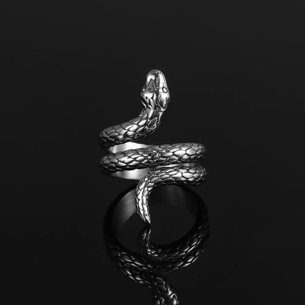 Snake Ring - Silver