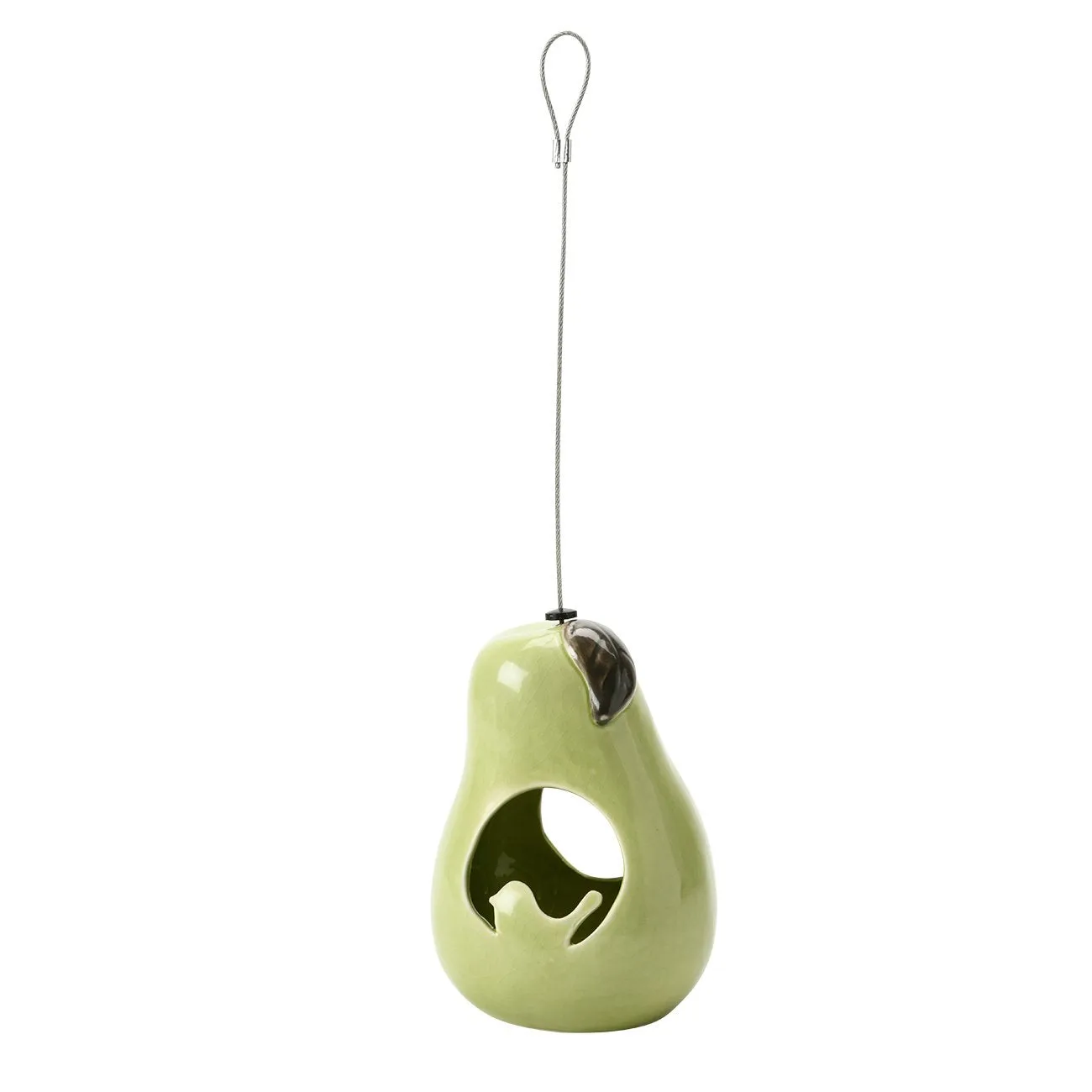 Sophie Conran Ceramic Bird Feeder - Pear