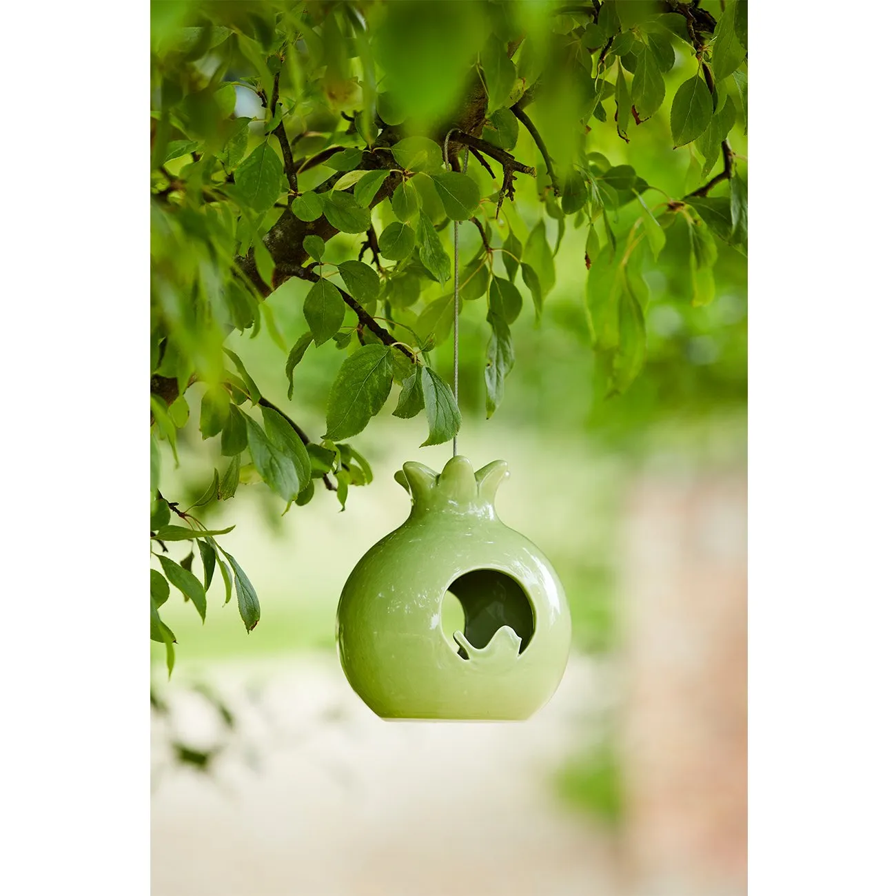 Sophie Conran Ceramic Bird Feeder - Pomegranate