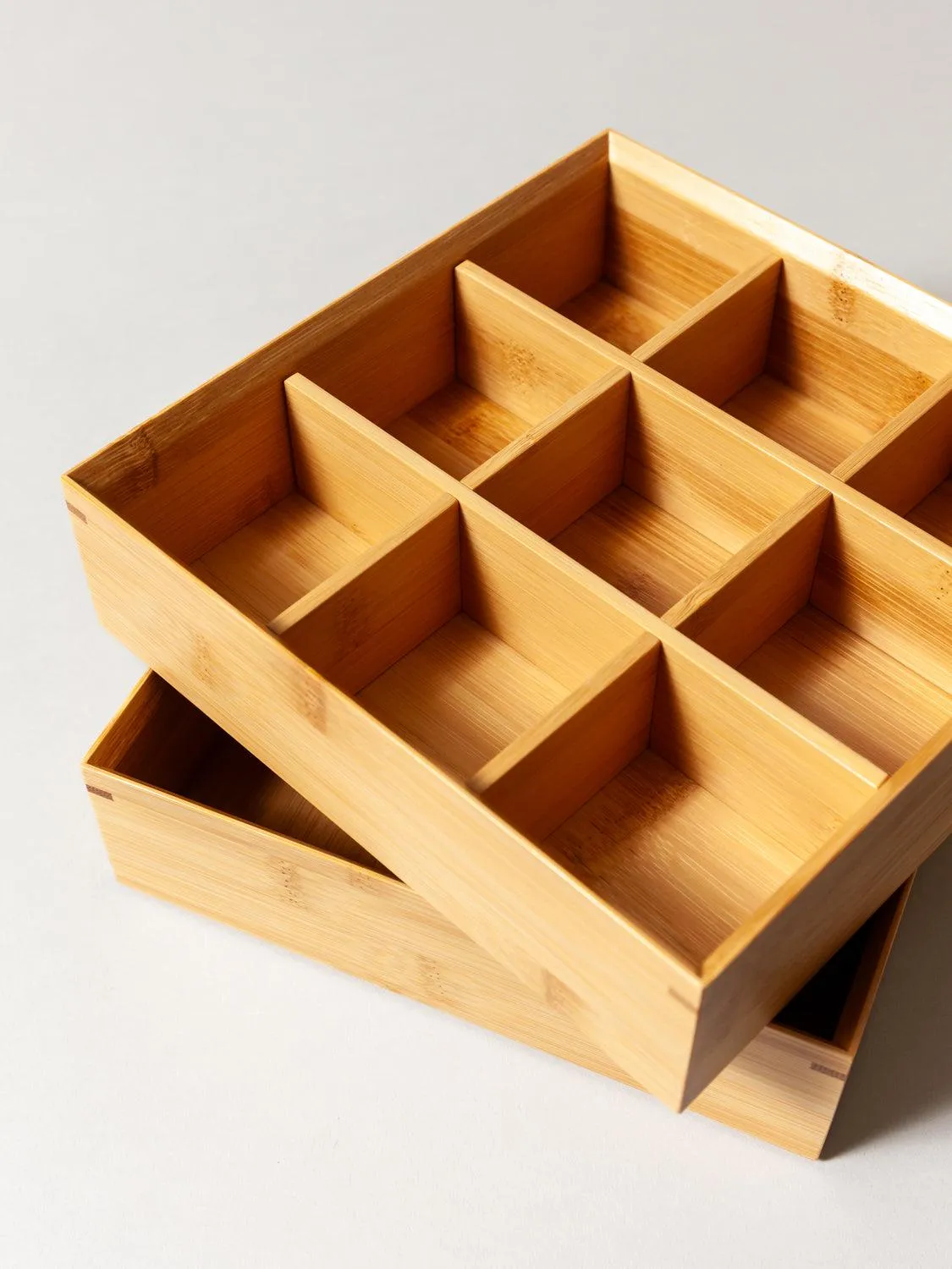 Wakita Two-Tier Bamboo Bento Box