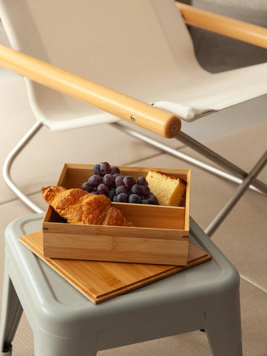 Wakita Two-Tier Bamboo Bento Box