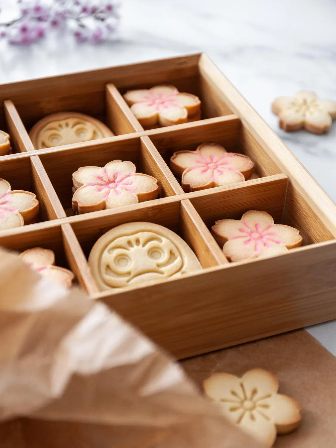 Wakita Two-Tier Bamboo Bento Box