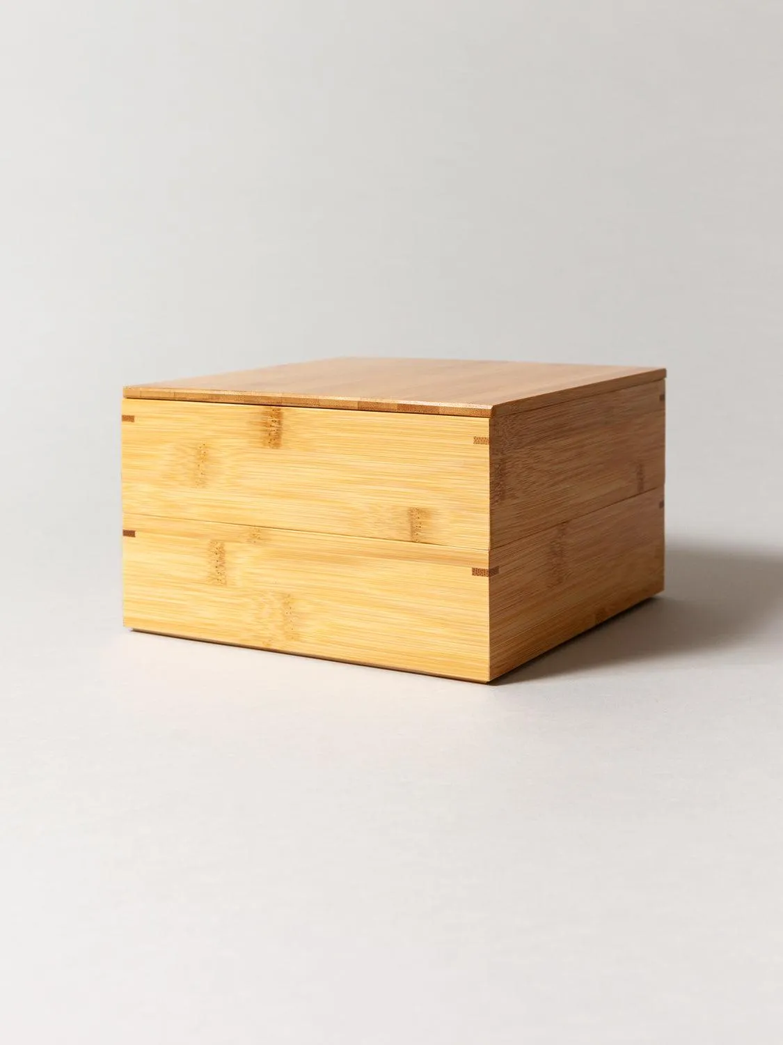 Wakita Two-Tier Bamboo Bento Box